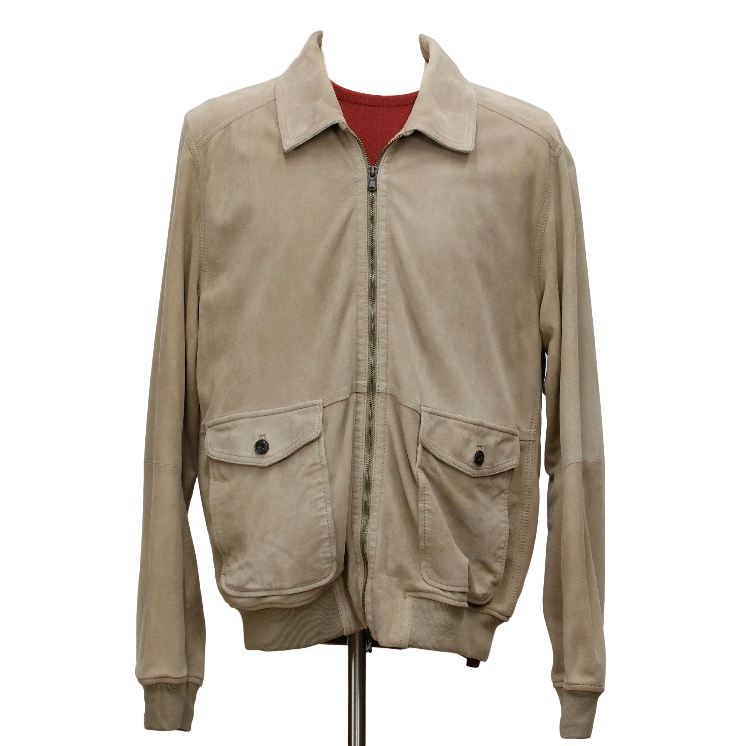 Leather Safari Jacket - L.B.M. 1911 - Boutique Jacques International