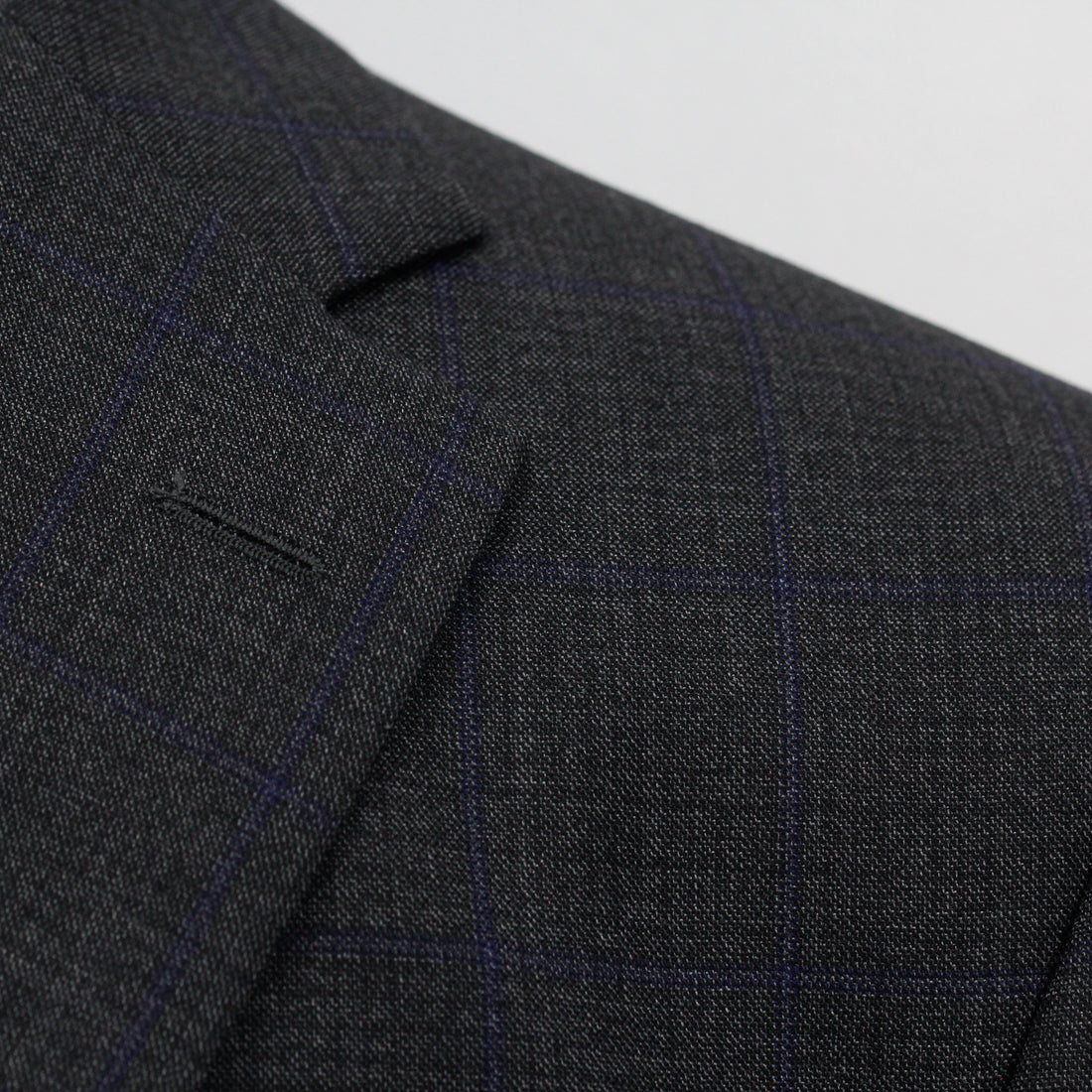 Gray and Blue Neat Check Esprit Modern Fit Suit - Jack Victor - Boutique Jacques International