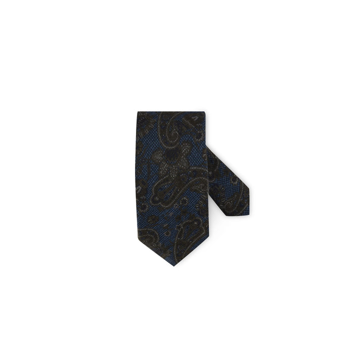 Paisley Patterned Wool Tie - Stenströms - Boutique Jacques International