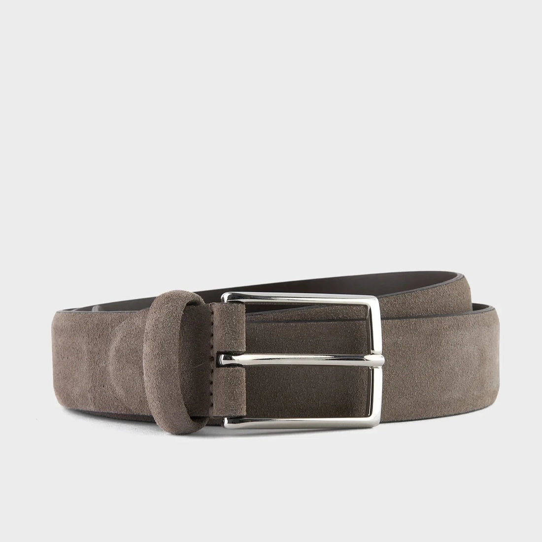 Stone Taupe Suede Belt - Anderson's - Boutique Jacques International