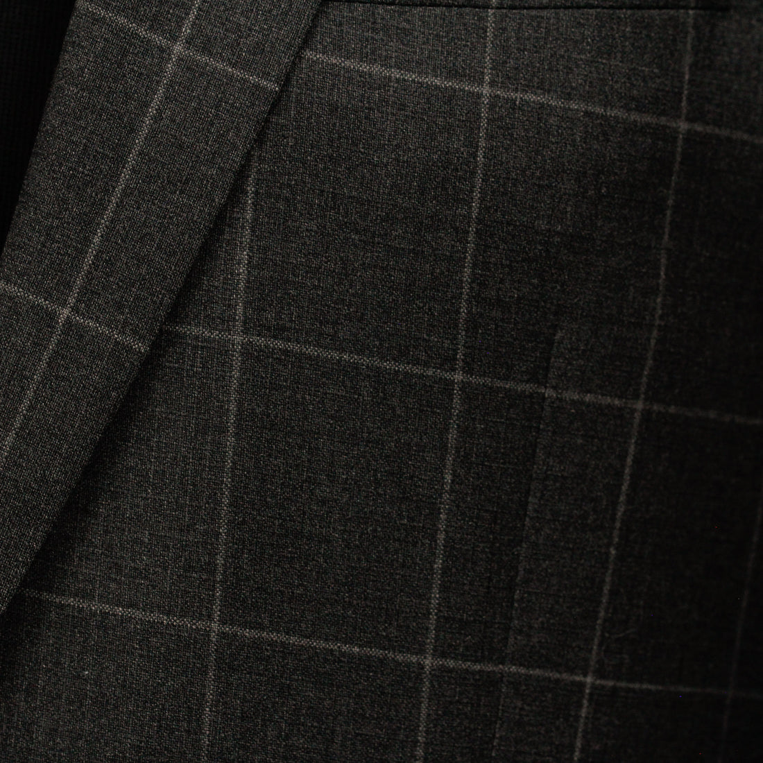 Charcoal Window-pane Check - Fraser Slim Fit Suit Jack Victor - Boutique Jacques International