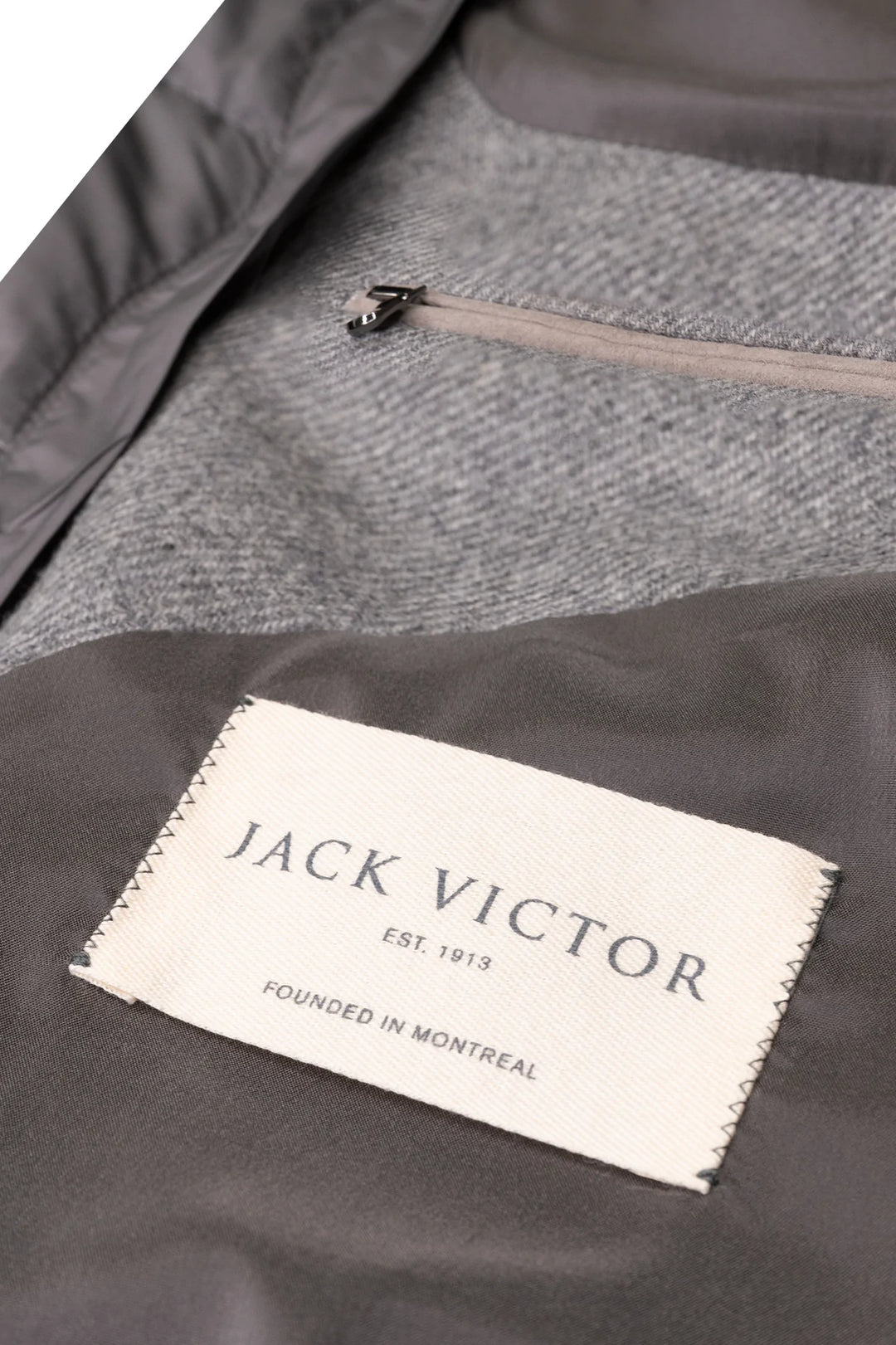 Light Grey Hybrid Sport Jacket Contemporary Fit - Jack Victor - Boutique Jacques International