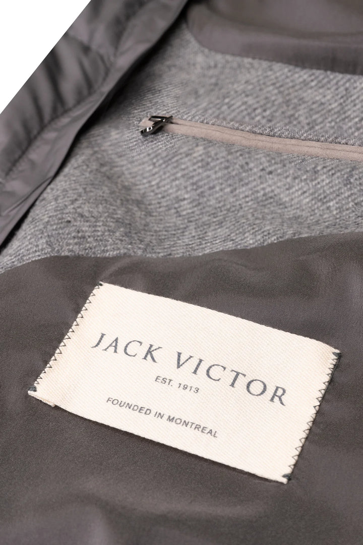 Light Grey Hybrid Sport Jacket Contemporary Fit - Jack Victor - Boutique Jacques International