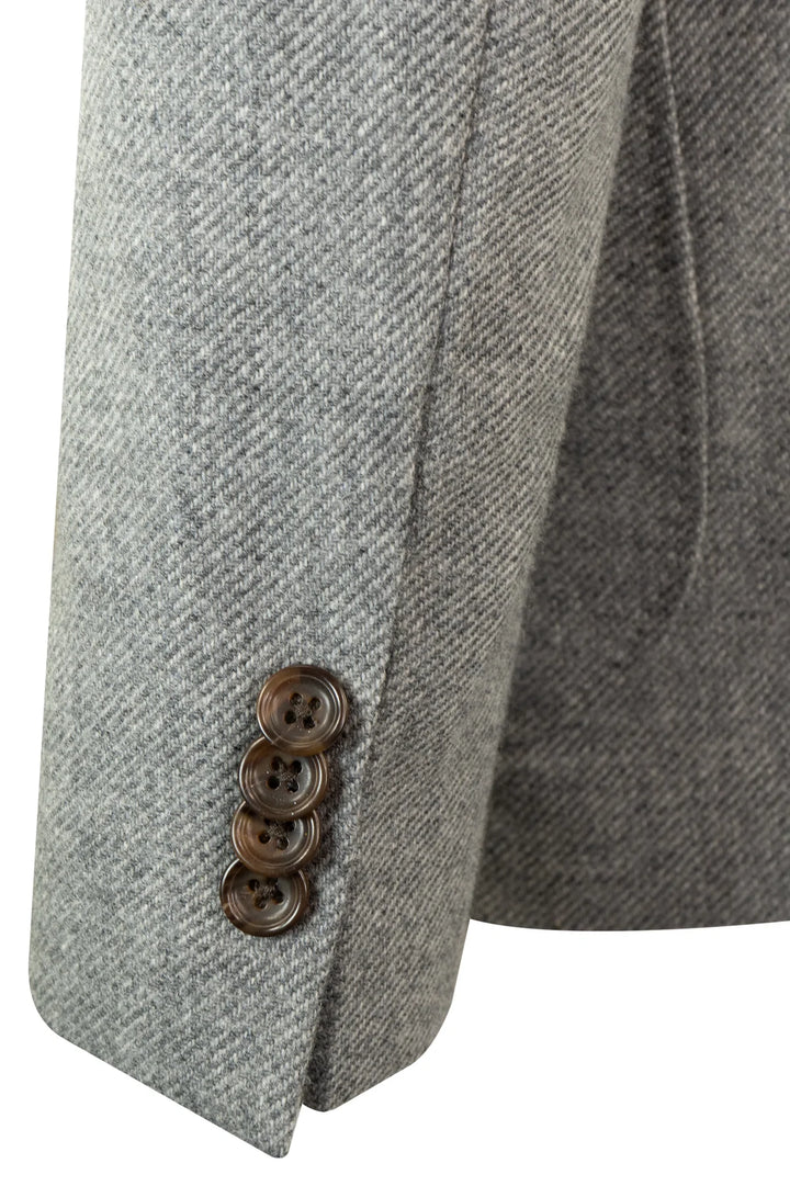 Light Grey Hybrid Sport Jacket Contemporary Fit - Jack Victor - Boutique Jacques International