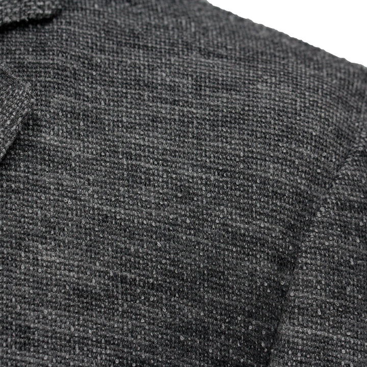 Gray Cotton Unconstructed Brent Contemporary Fit Cardigan Jacket - Jack Victor - Boutique Jacques International