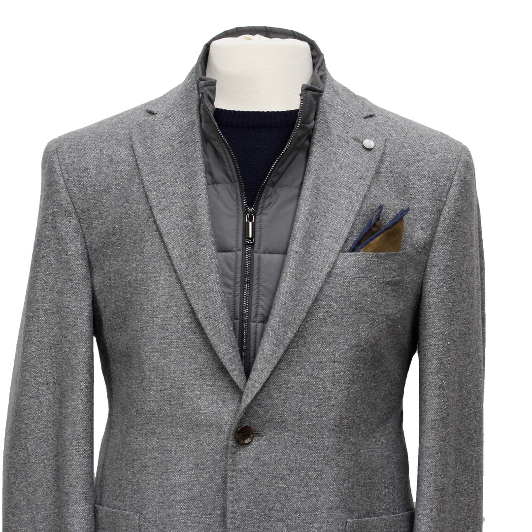 Grey Hybrid Sport Jacket Brice Contemporary Fit - Jack Victor - Boutique Jacques International