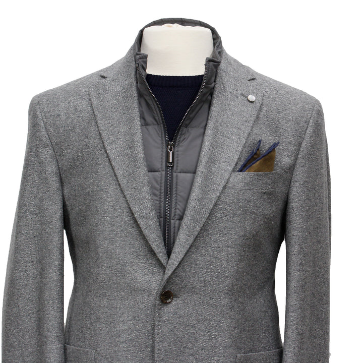 Grey Hybrid Sport Jacket Brice Contemporary Fit - Jack Victor - Boutique Jacques International