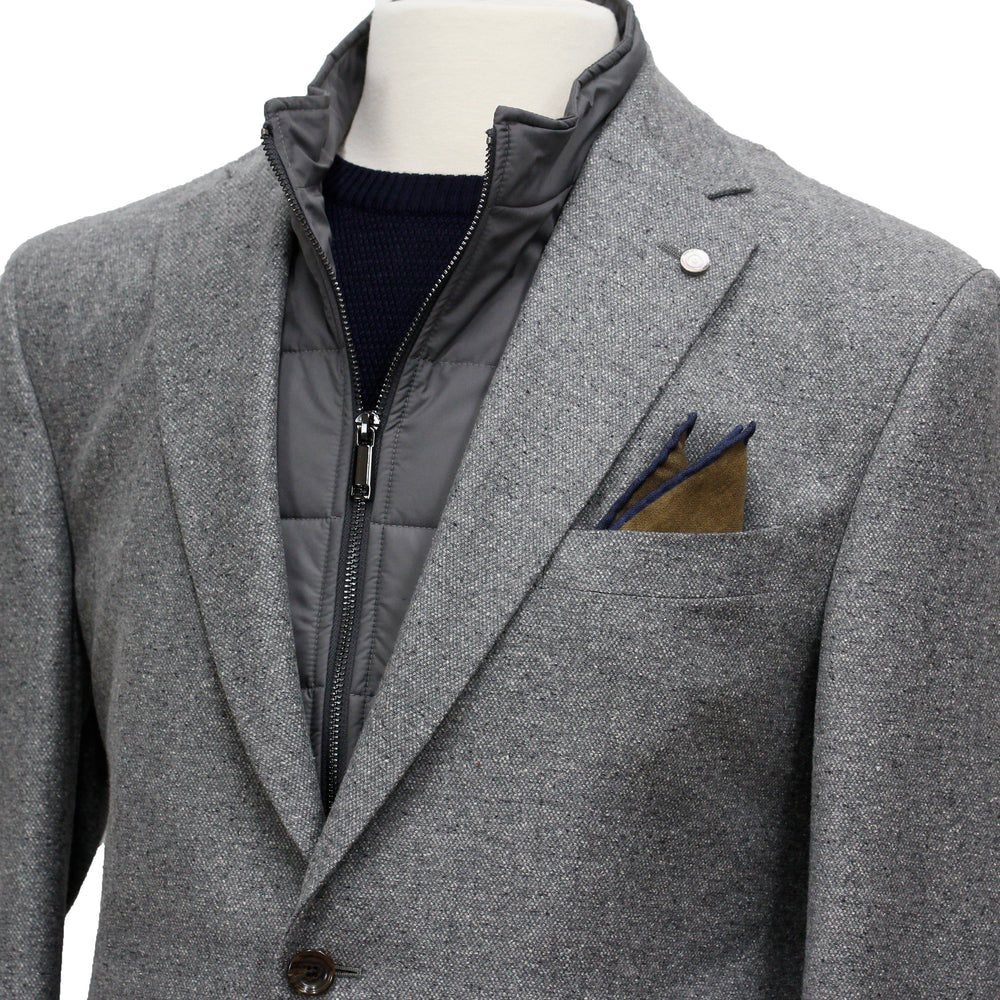 Grey Hybrid Sport Jacket Brice Contemporary Fit - Jack Victor - Boutique Jacques International