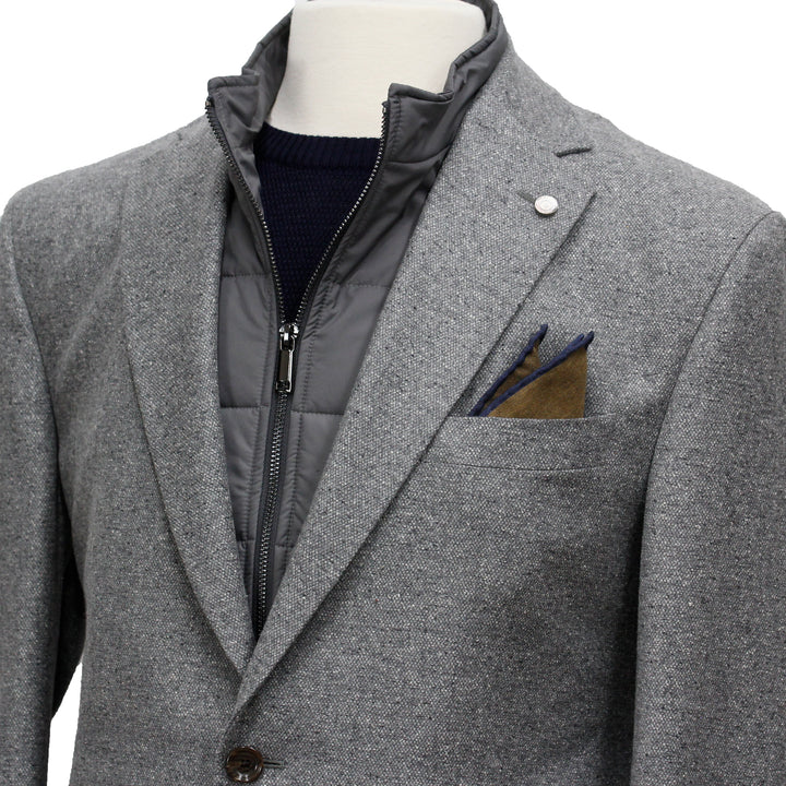 Grey Hybrid Sport Jacket Brice Contemporary Fit - Jack Victor - Boutique Jacques International