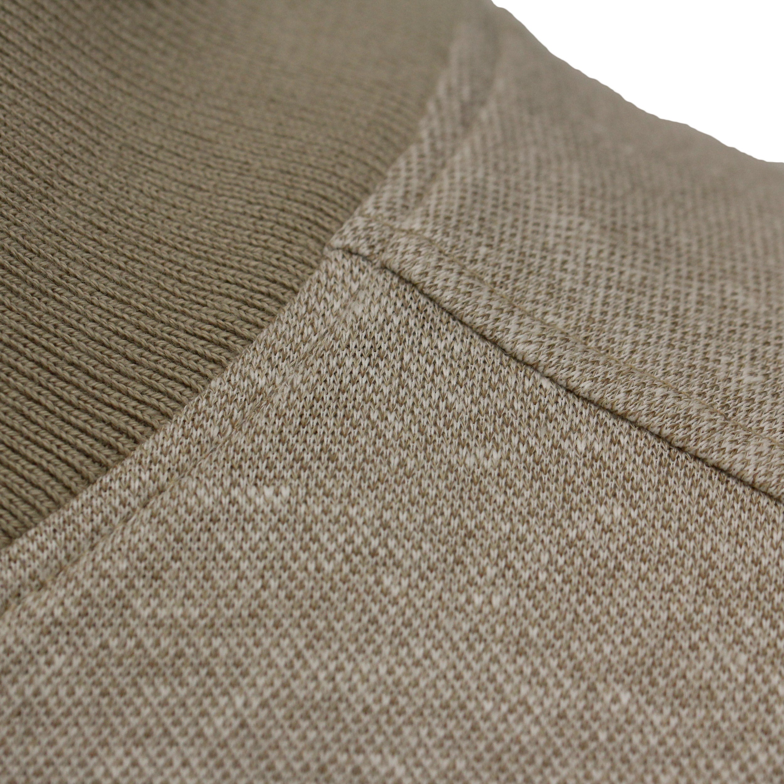 Light Beige Full Zip Bomber Sweater - Jack Victor - Boutique Jacques International
