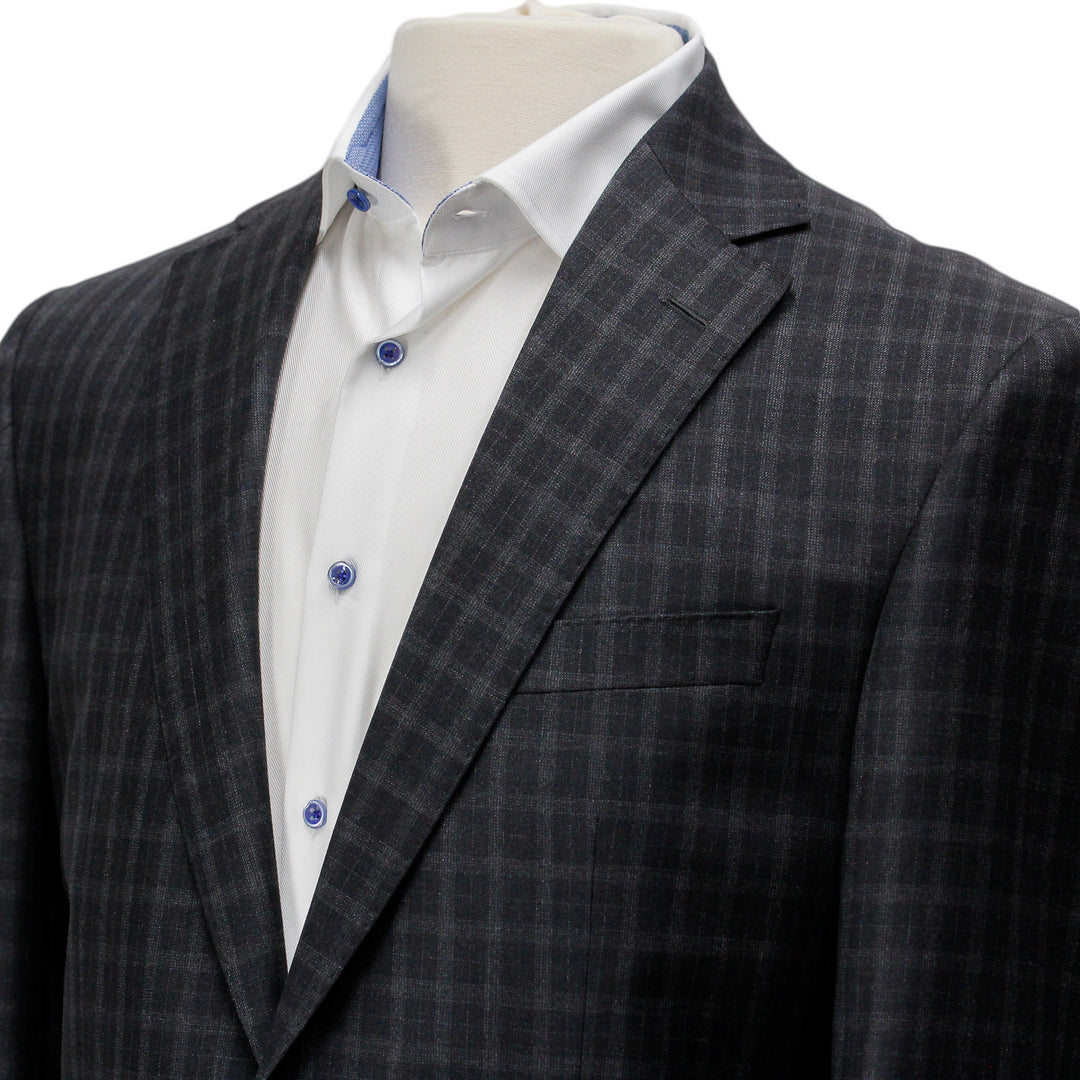 Charcoal Check Esprit Modern Fit Suit - Jack Victor - Boutique Jacques International