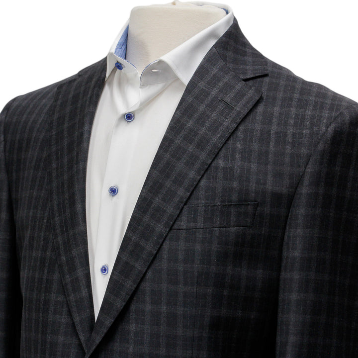 Charcoal Check Esprit Modern Fit Suit - Jack Victor - Boutique Jacques International