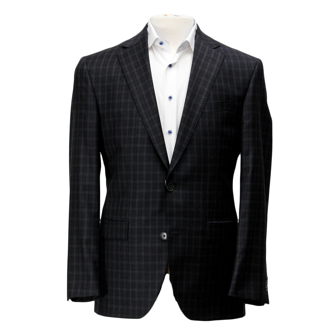 Charcoal Check Esprit Modern Fit Suit - Jack Victor - Boutique Jacques International