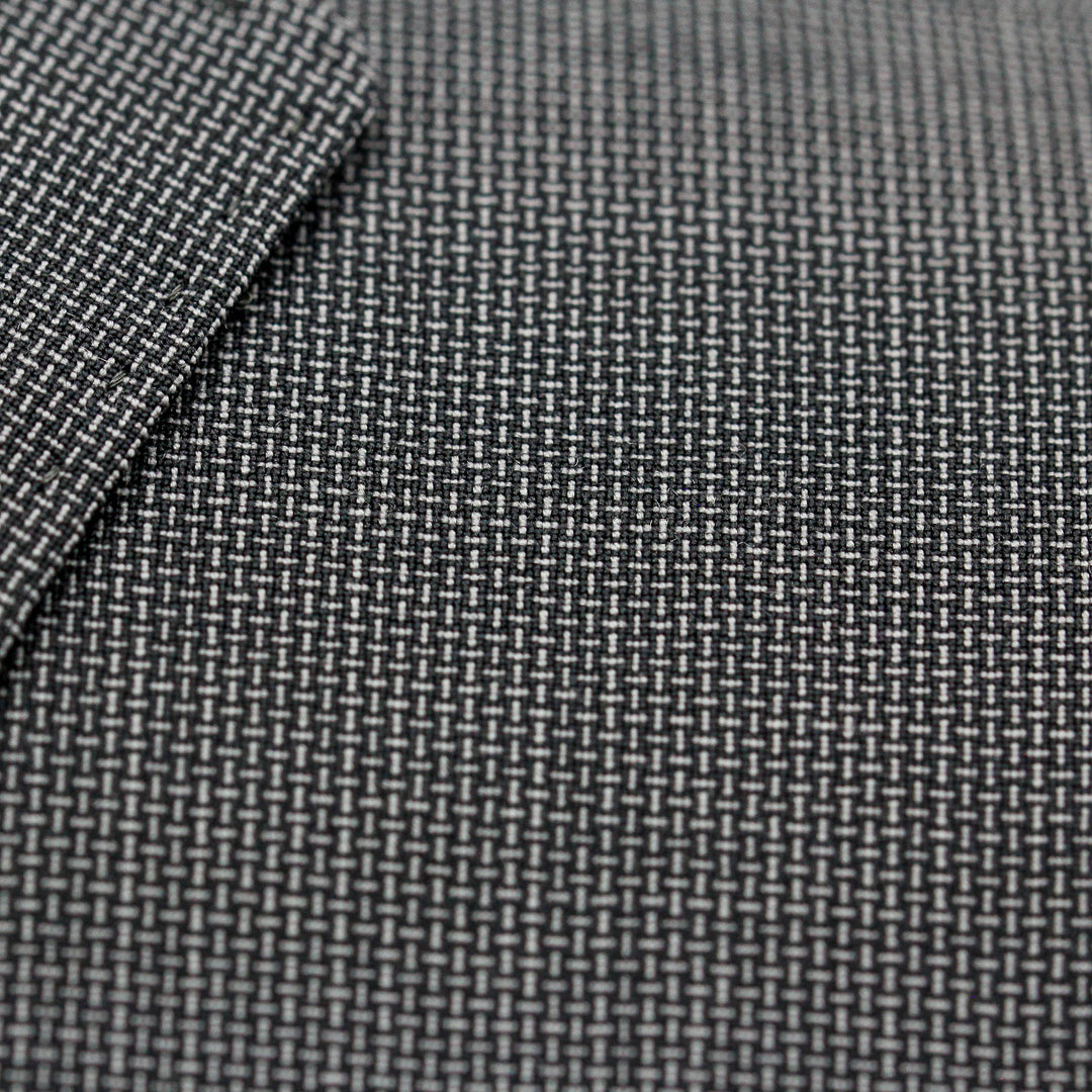 Gray Neat Birdseye Pattern Orleans Slim Fit Suit - Jack Victor - Boutique Jacques International