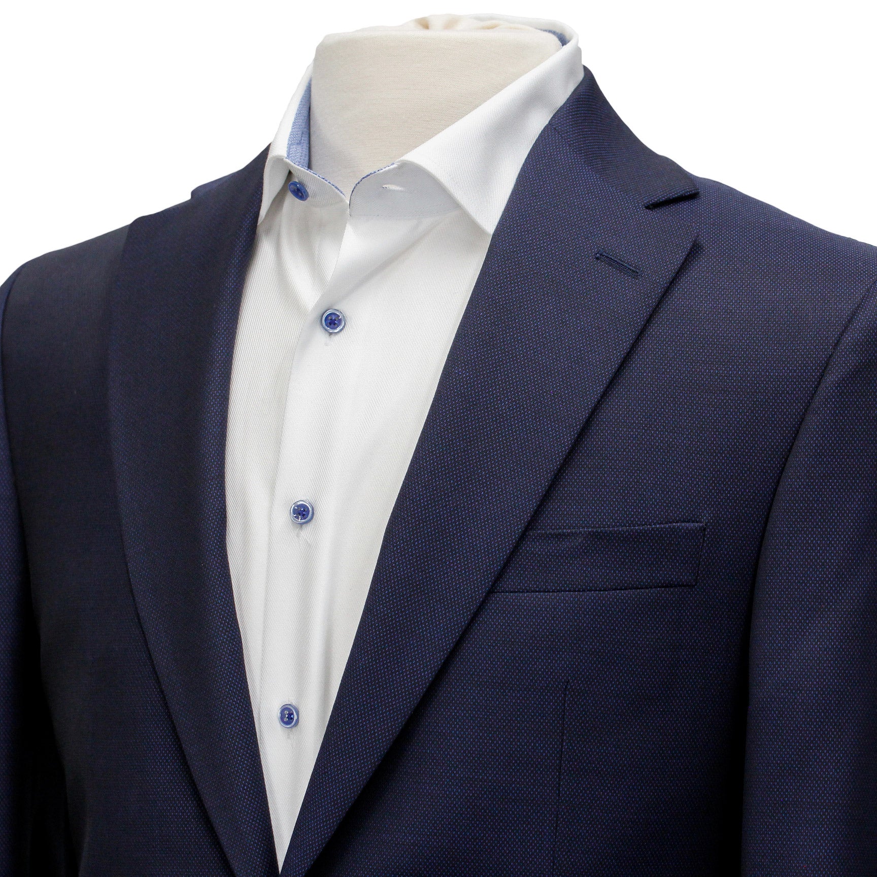 Blue Tonal Nailhead Esprit Modern Fit Suit - Jack Victor - Boutique Jacques International
