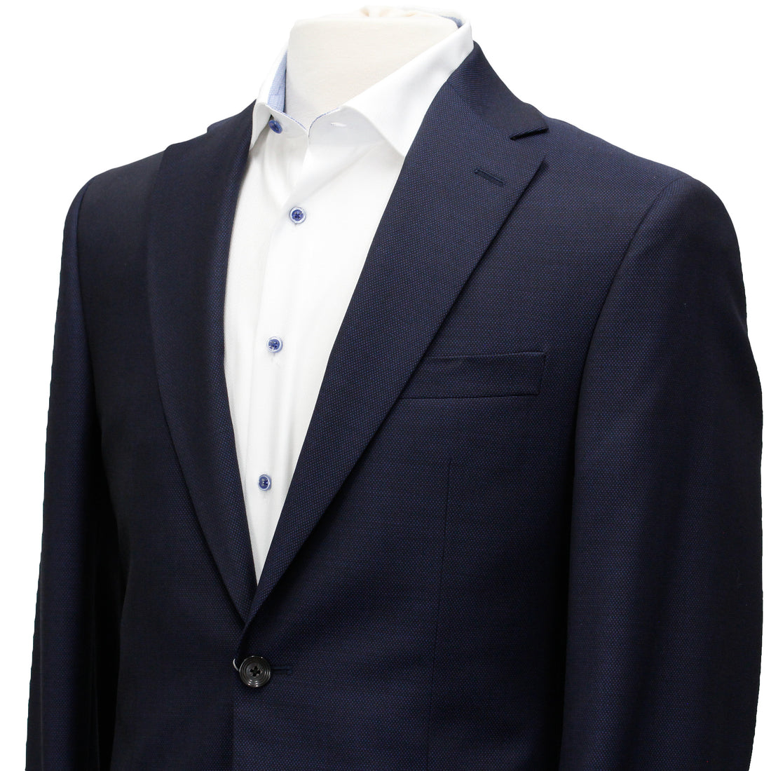 Blue Tonal Nailhead Esprit Modern Fit Suit - Jack Victor - Boutique Jacques International
