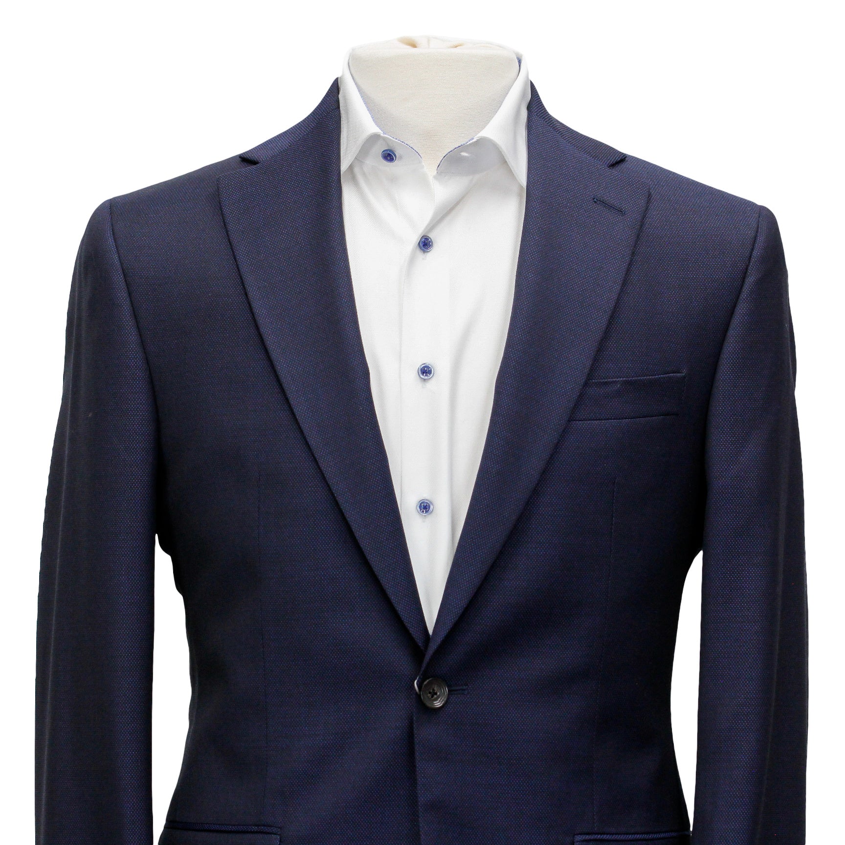 Blue Tonal Nailhead Esprit Modern Fit Suit - Jack Victor - Boutique Jacques International