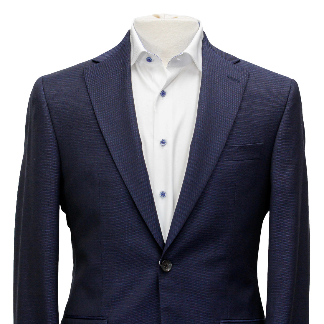 Blue Tonal Nailhead Esprit Modern Fit Suit - Jack Victor - Boutique Jacques International