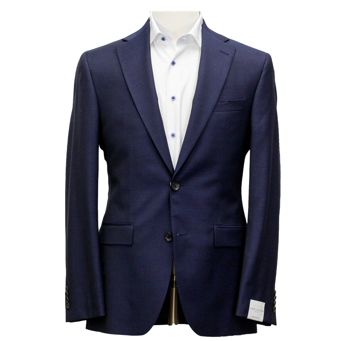 Blue Tonal Nailhead Esprit Modern Fit Suit - Jack Victor - Boutique Jacques International