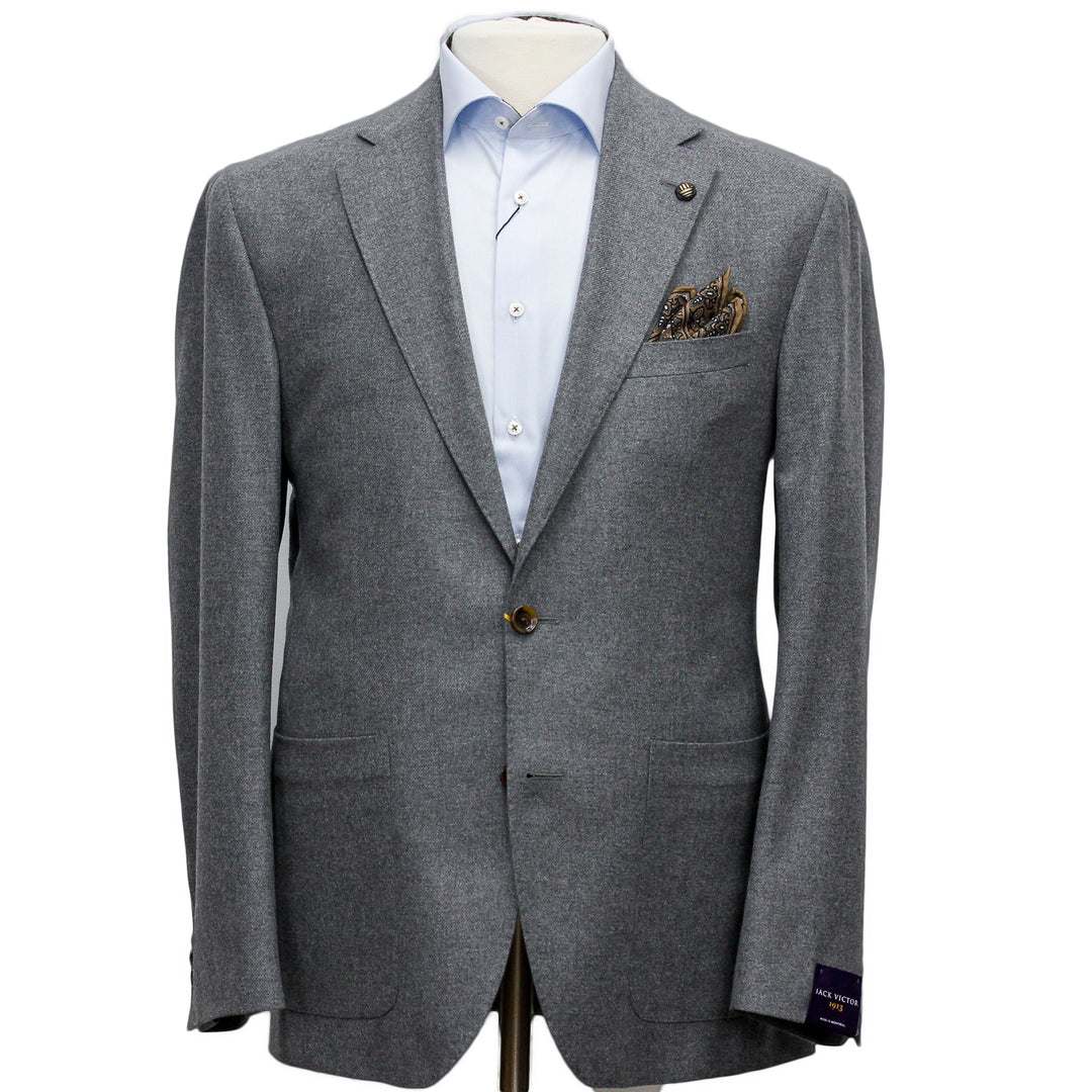 Gray Madison Contemporary Fit Sport Coat - Jack Victor 1913 - Boutique Jacques International