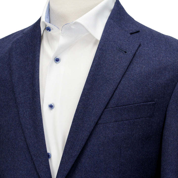 Neat Blue Indy Contemporary Fit Wool Sport Coat - Jack Victor Vitale Baraberis - Boutique Jacques International