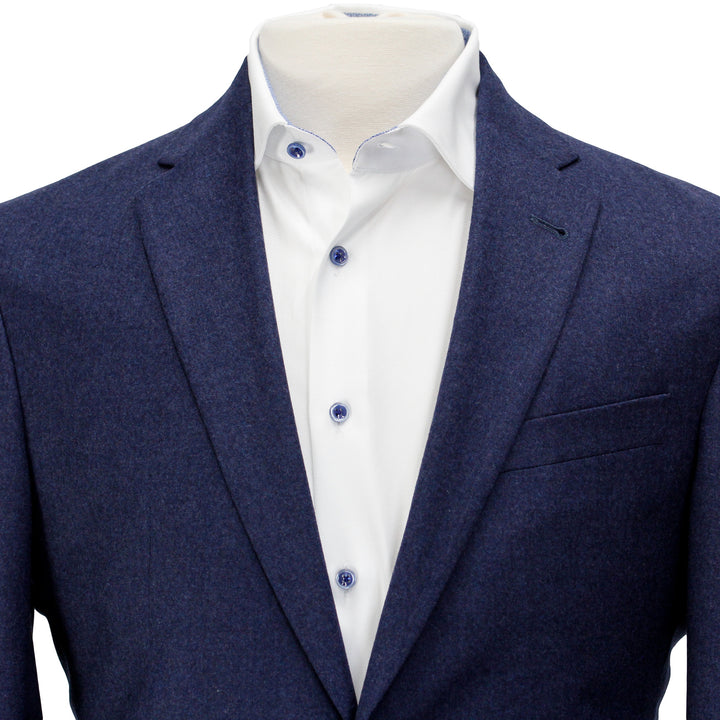 Neat Blue Indy Contemporary Fit Wool Sport Coat - Jack Victor Vitale Baraberis - Boutique Jacques International