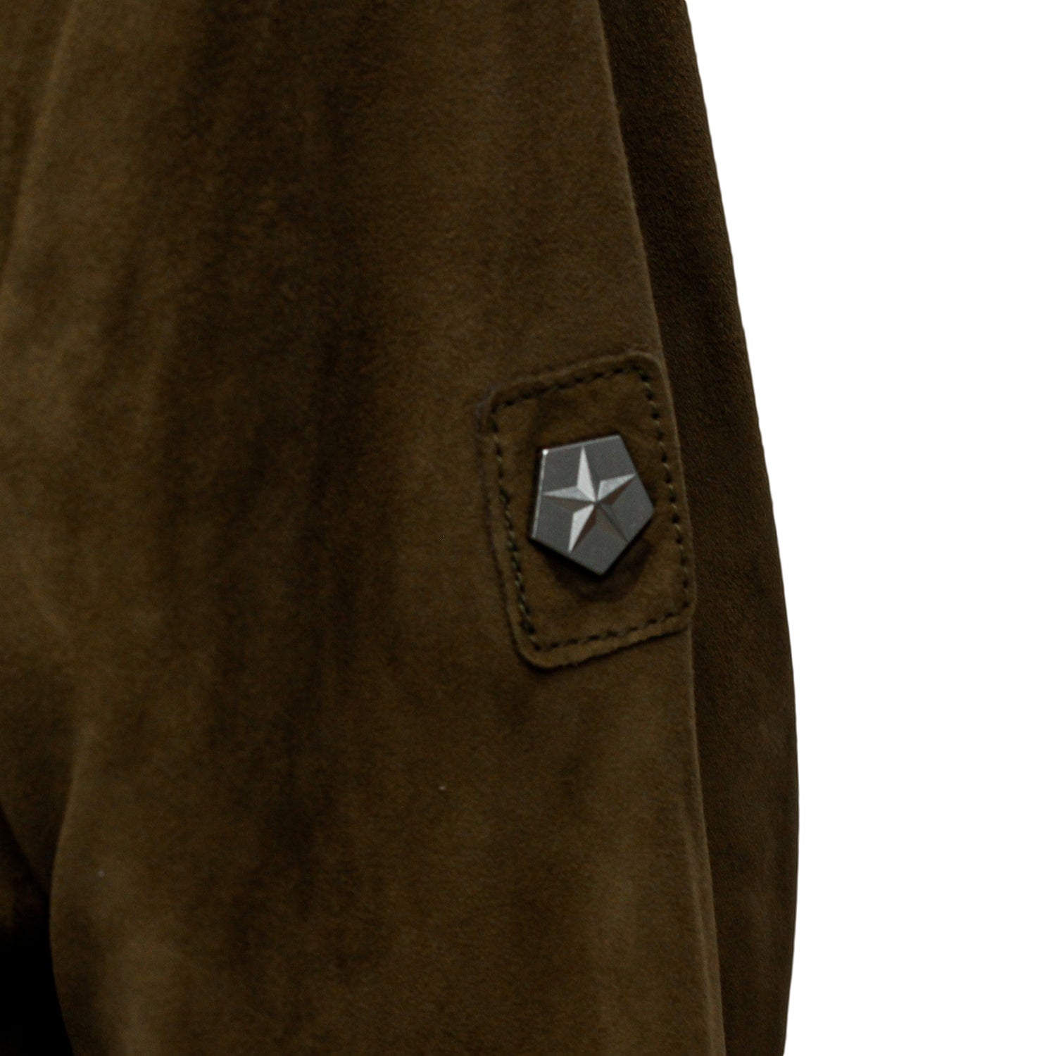 Brown Goat Suede Field Jacket - Milestone - Boutique Jacques International