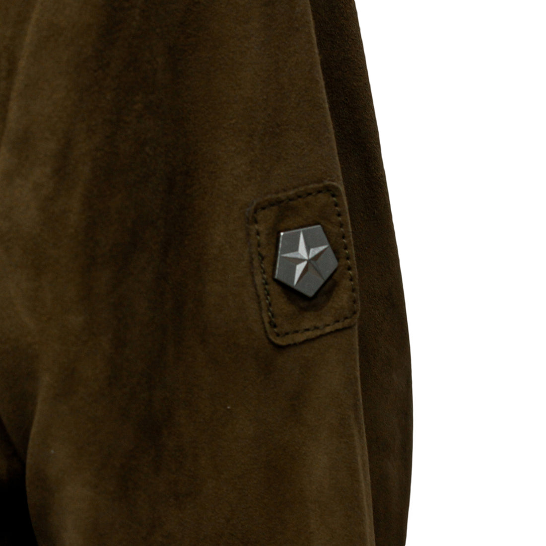 Brown Goat Suede Field Jacket - Milestone - Boutique Jacques International
