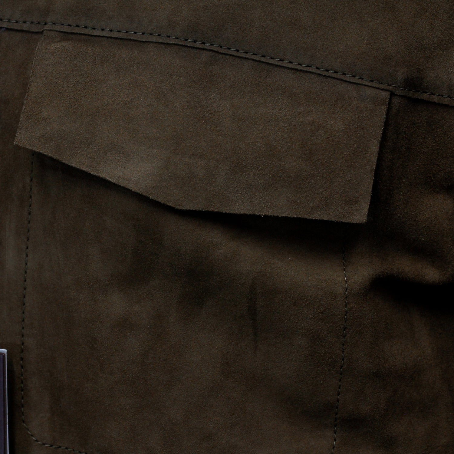Brown Goat Suede Field Jacket - Milestone - Boutique Jacques International