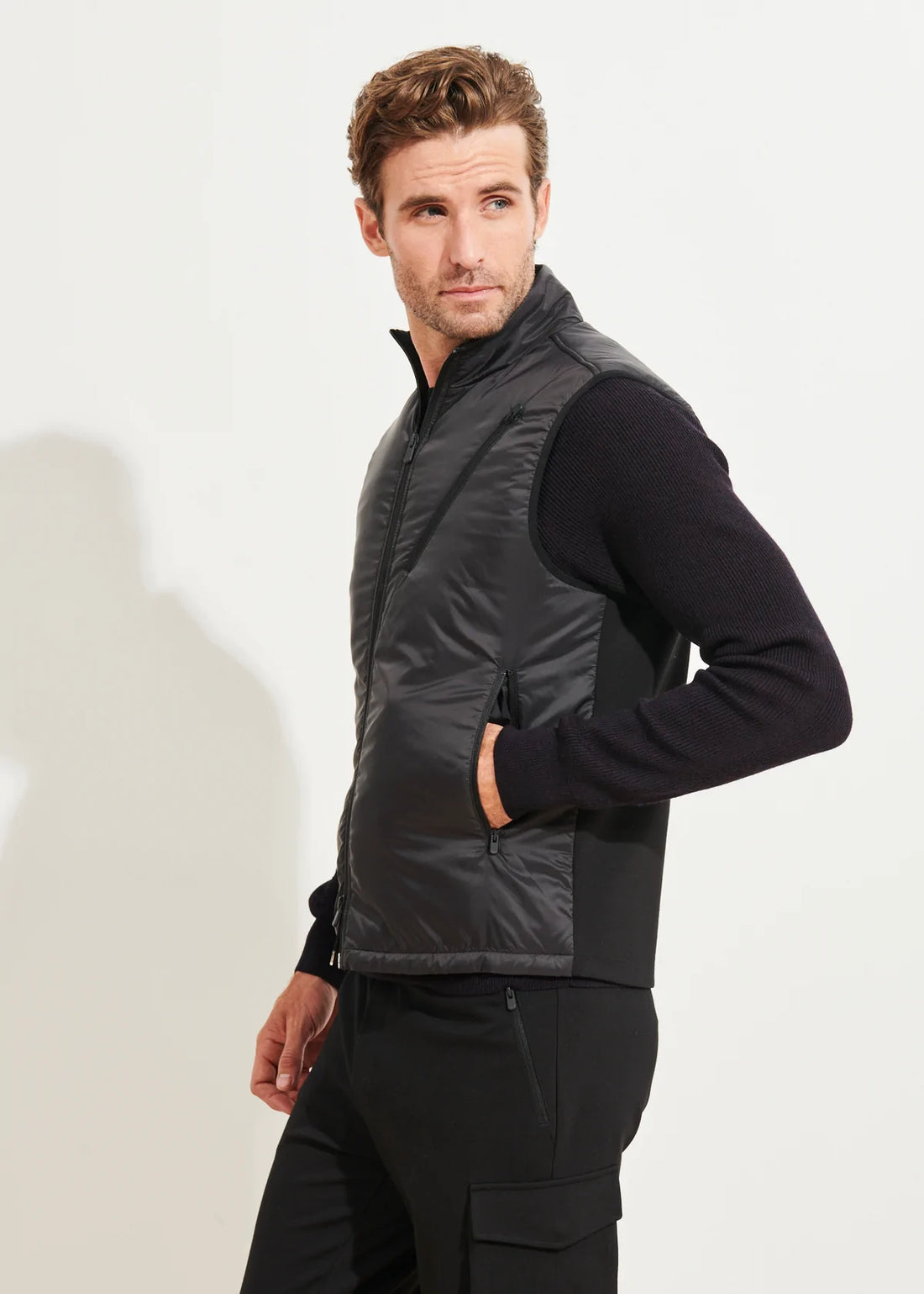 Stretch Vest - Patrick Assaraf - Boutique Jacques International