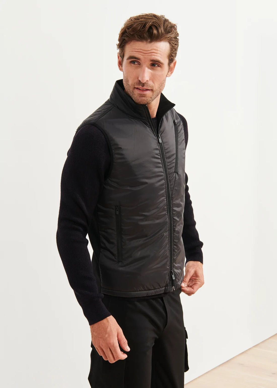 Stretch Vest - Patrick Assaraf - Boutique Jacques International
