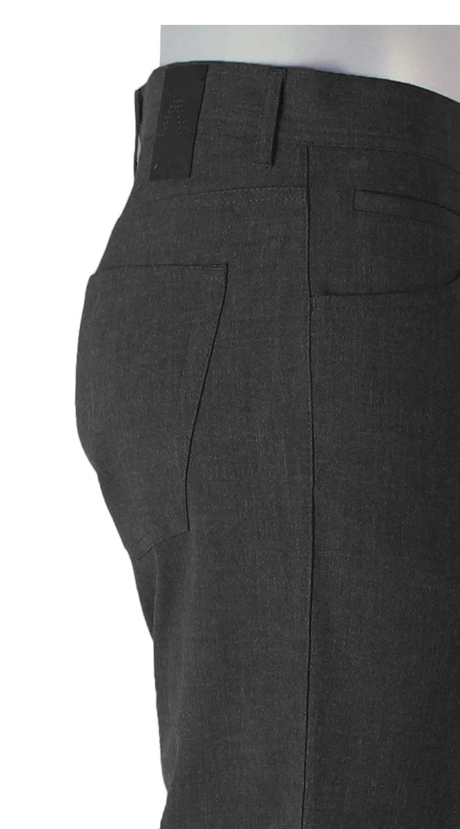 ALBERTO - PIPE Ceramica Charcoal Dress Five Pocket - Boutique Jacques International