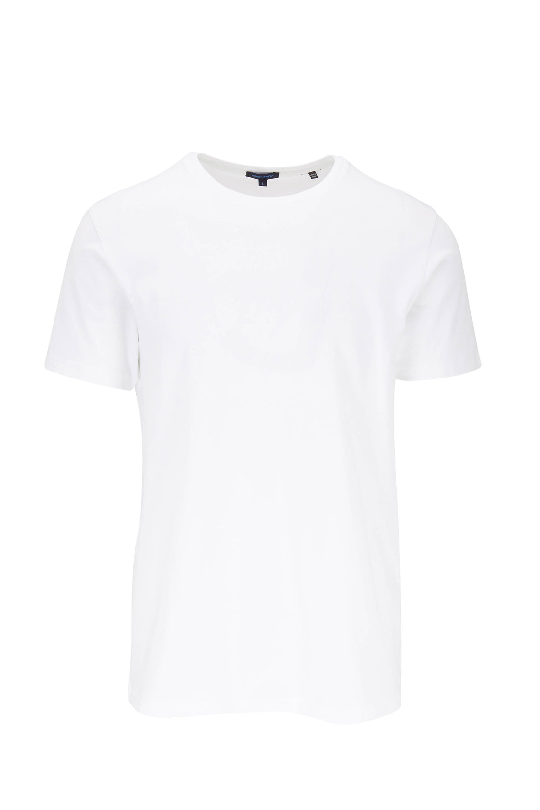 Iconic White Pima Stretch Short Sleeve Crew Neck - Patrick Assaraf - Boutique Jacques International