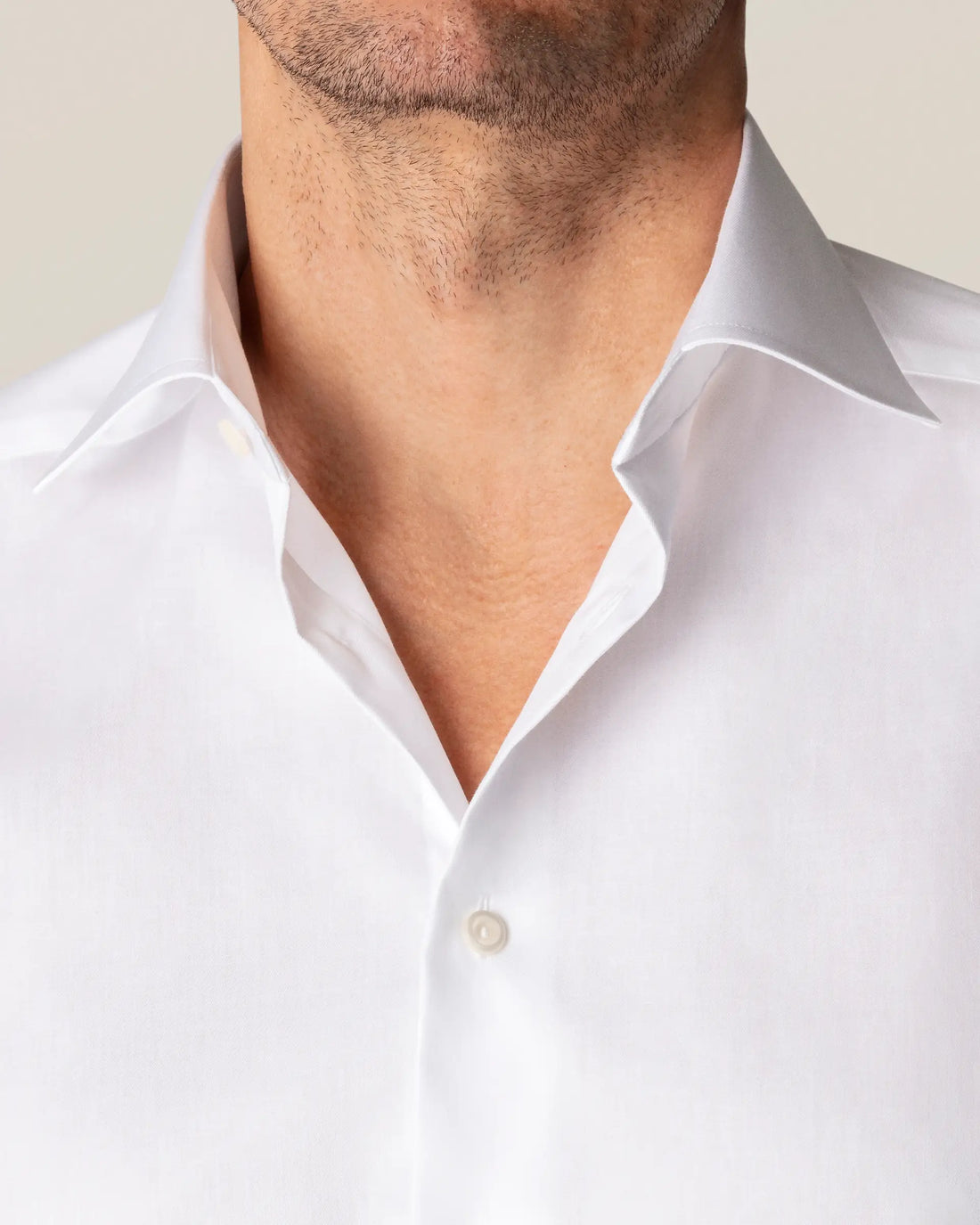 White Signature Twill Contemporary Fit Dress Shirt - ETON - Boutique Jacques International