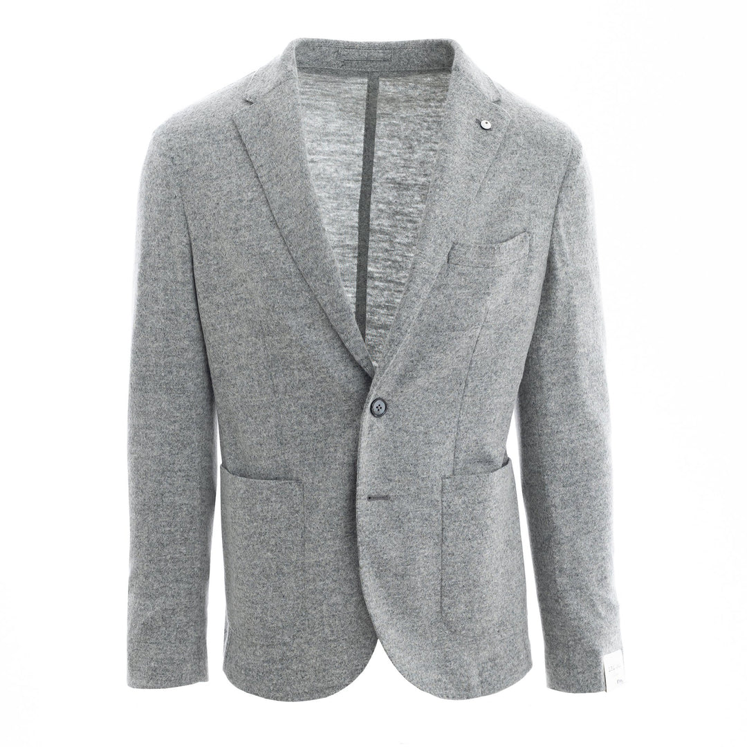 Gray Alpaca Sport Jacket - L.B.M. 1911 - Boutique Jacques International